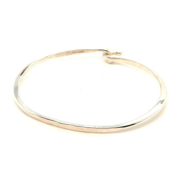 James Avery Hammered Hook-On Bangle - Picture 3 of 7